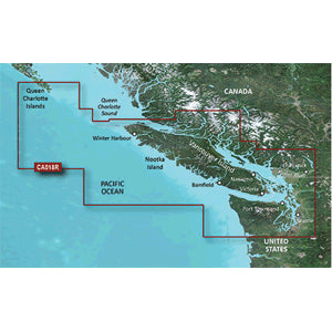 Garmin BlueChart® g3 Vision® HD - VCA018R - Inside - Outside Passage - microSD™/SD™