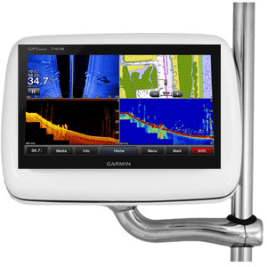 NavPod RMX4800-20 RailMount Pre-Cut f/Garmin GPSMAP&reg; 7408 / 7408xsv / 7608 / 7608sxv